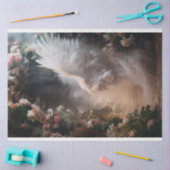 Een witte engel serie ontwerp 9 tissuepapier (Craft)