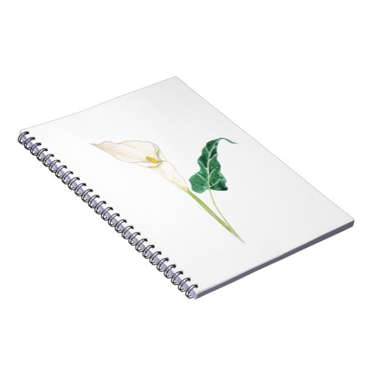 eén witte waterverf notitieboek (Rechterzijde)