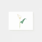 eén witte waterverf post-it® notes (Voorkant)