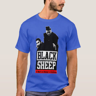 Een wolf in schaapskleren retro t-shirt