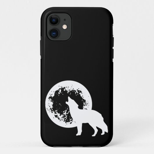 Eén Wolfmaan Case-Mate iPhone Case (Achterkant)