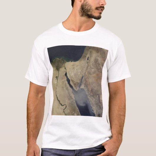 Een wolk bruin stof uit Saudi-Arabië T-shirt (Voorkant)