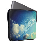 Een wolkenkrabber laptop sleeve (Voorkant Rechts)