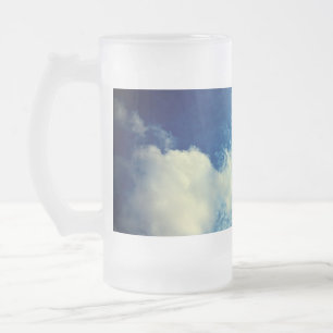 Een wolkenkrabber matglas bierpul