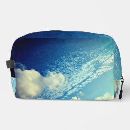 Een wolkenkrabber toilettasje