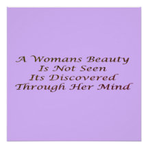 Een Womans Beauty berichtgedicht functie Banner P