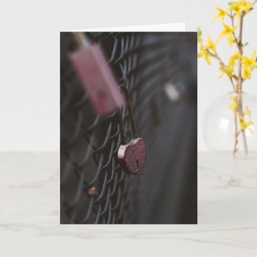 Een woordspeling. Zeg dat ze je hart hebben. Kaart (Gele Bloem)