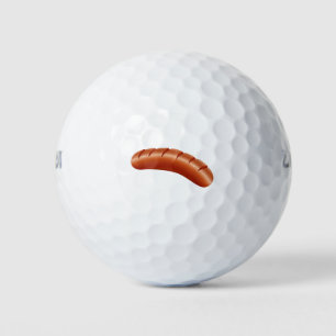 Een worst golfballen
