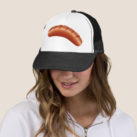 Een worst trucker pet (In situ)