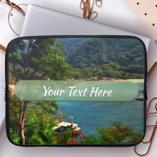 Een Yelapa uitzicht 0828 Laptop Sleeve
