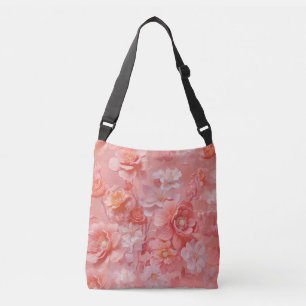 Een zachte, rozeachtige oranje tint genaamd Peach  Crossbody Tas