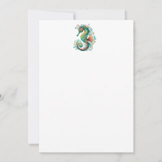 Een zachte zeepaard glijdt over de pagina kaart