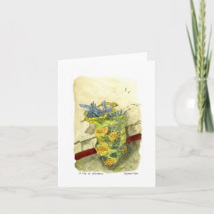 Een zak ananassen, Oud Havana, Cuba Kaart