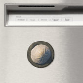 Een zanddollar op het strand magneet (Insitu (Vaatwasser))