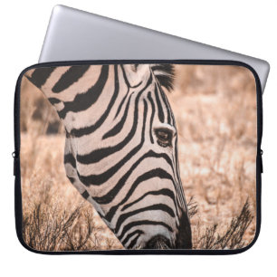 EEN ZEBRA ETOSHA NATIONAAL PARK LAPTOP SLEEVE