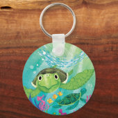 Een Zee-schildpad Sleutelhanger (Voorkant)