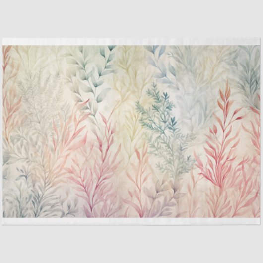 Een Zee serie ontwerp 14 Tissuepapier (Voorkant)