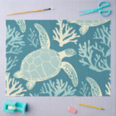 Een Zee Turtle Series Design7 Tissuepapier (Craft)