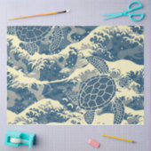 Een Zee Turtle Series Design 2 Tissuepapier (Craft)