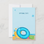 Een Zee van Dank Dolphin Oceaan Bedankkaart (Achterkant)