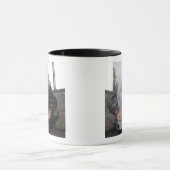 Een zee vult de gaskamer met meer CS-gas Mok (Midden)