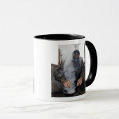 Een zee vult de gaskamer met meer CS-gas Mok (Voorkant rechts)