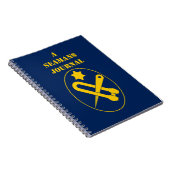 Een zeemansdagboek notitieboek (Rechterzijde)