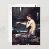 Een zeemeermin briefkaart (Voorkant / Achterkant)