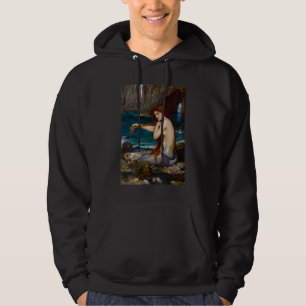 Een zeemeermin, circa 1900 door John Waterhouse Hoodie