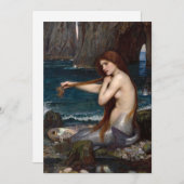 Een zeemeermin | John William Waterhouse (Voorkant / Achterkant)