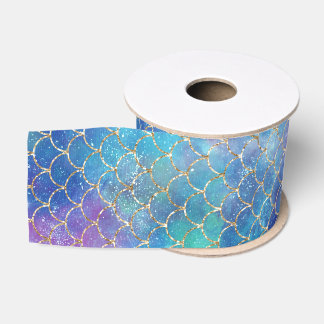 Een Zeemeermin Sterrenstelsel Serie Design 9 Grosgrain Lint