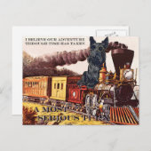 "Een zeer ernstige wending" Briefkaart (Voorkant / Achterkant)