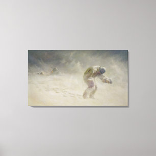 Een zeer galante heer, 1913 canvas afdruk