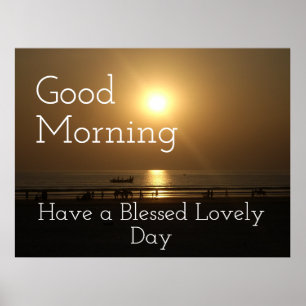 Een zeer gelukkige Goedemorgen in het Making Poster