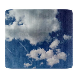 Een zeer grote wolk snijplank