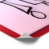 Een zeer kleurrijk Poster (Hoek)