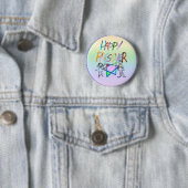 Een zeer kleurrijke Button (In situ)