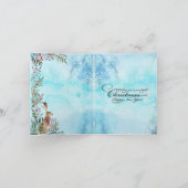 Een zeer konijnlijke kerst Kaart (Binnen)