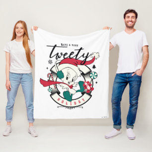 Een zeer TWEETY™-feestdag Fleece Deken