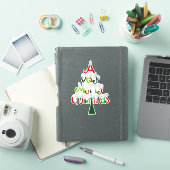 Een zeer vrolijke kerst Sticker (iPad Cover)
