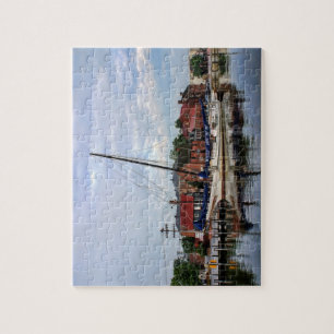 Een zeilboot in Annapolis Harbour Legpuzzel