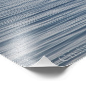 Een zeilboot op een kalm Zee Foto Afdruk (Hoek)