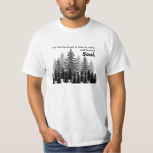 Een ziel vinden in de bergen t-shirt