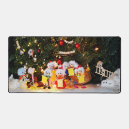 Een zoekplaatje met diverse Kerst optuig Fubby's. Bureaumat