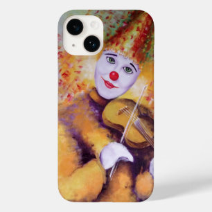 Een zoete clown die de viool speelt Case-Mate iPhone 14 hoesje