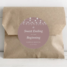 Een zoete die eindigt op een nieuw begin-huwelijk