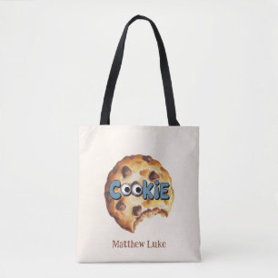 Een Zoete Kleine Koekjes Jongen Baby Shower Draagtas