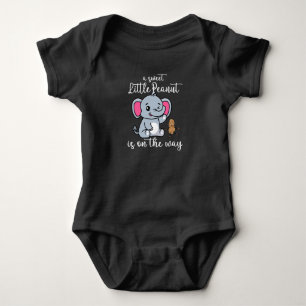 Een zoete kleine pinda onderweg Nieuwe baby cool Romper