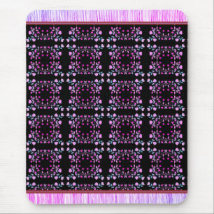 Een zoete sierlijke bloemrijke print vloerkleed st muismat