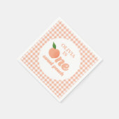 Eén zoete strand 1e verjaardag servet (Hoek)